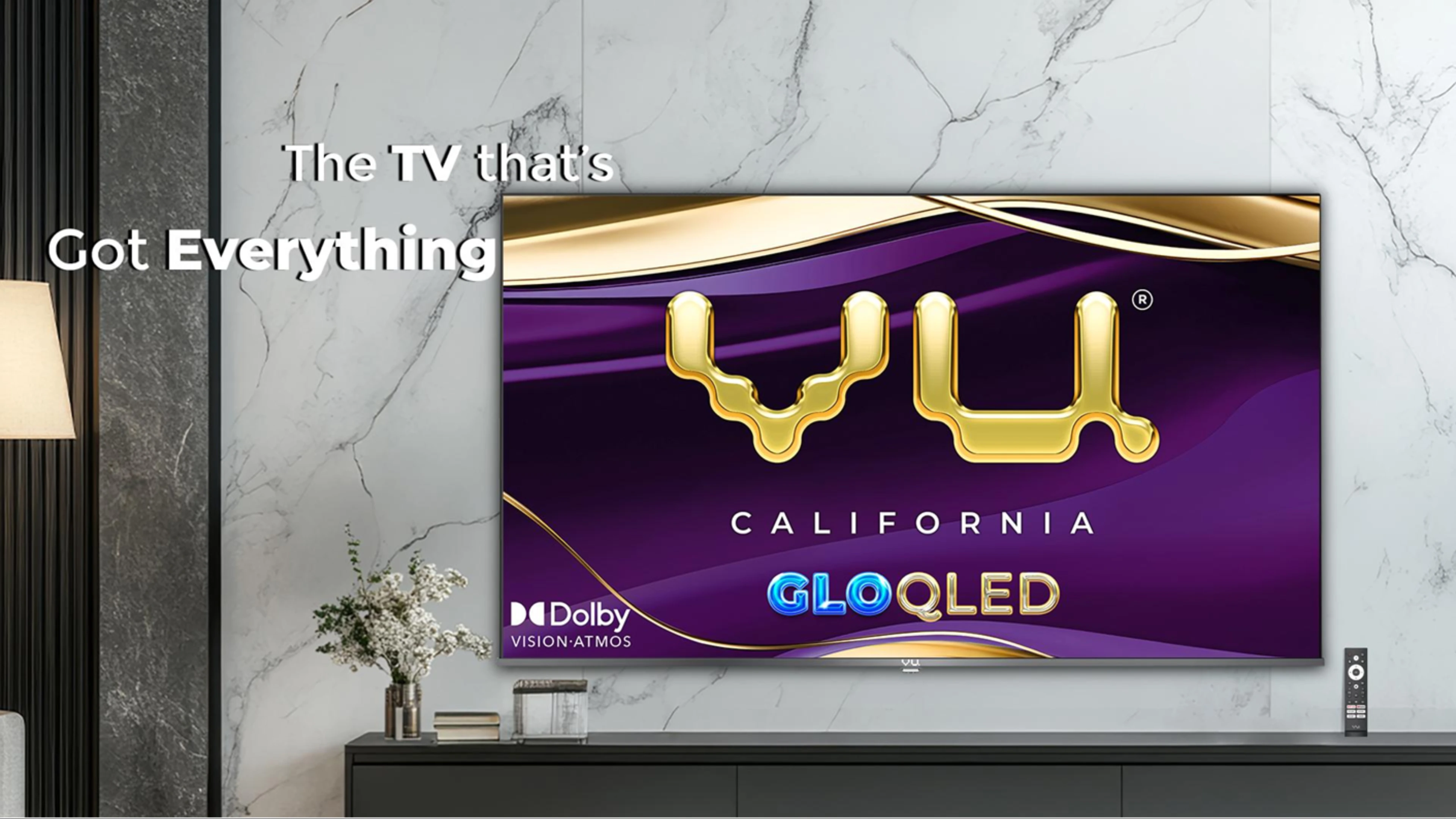 VU Vu Glo QLED TV Dolby Edition 43 Inch 4K UHD - Master Banner
